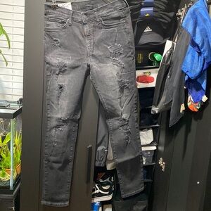 H&M black skinny jeans size 32x32